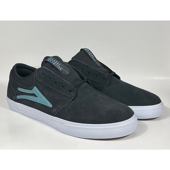 Lakai Griffin Skate Shoes Men’s Size 13 Charcoal/Nile Suede New in Box - Picture 3 of 10